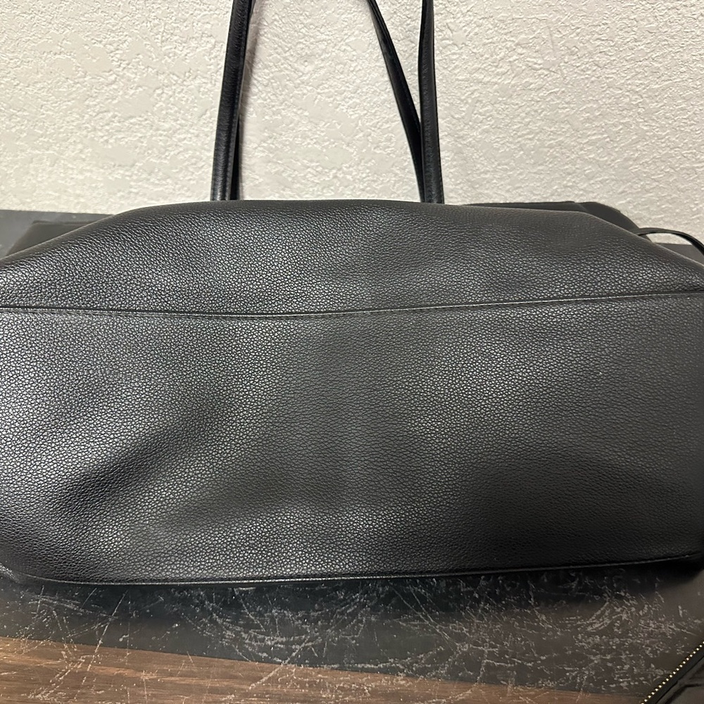Victoria Secret Black Tote Purse Bag and matching wallet - Picture 5 of 16
